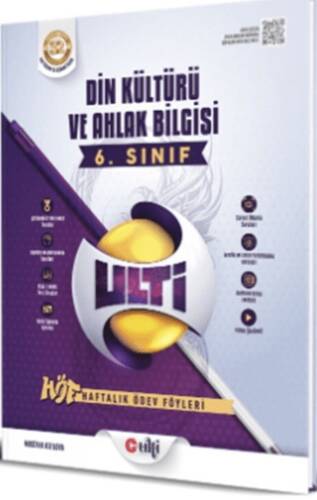 6. Sınıf Din Kültürü ve Ahlak Bilgisi Haftalık Ödev Föyleri - Kolektif kitap kapağı