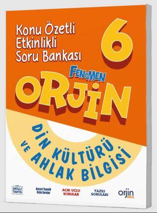 Orjin Yayınları 6. Sınıf Din Kültürü ve Ahlak Bilgisi Orjin Konu Anlatımlı Defter - Kolektif kitap kapağı
