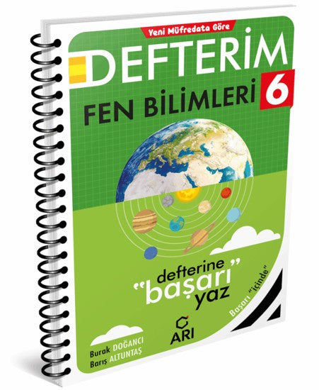 Arı 6. Sınıf Fen Bilimleri Defterim Fenito - Barış Altuntaş kitap kapağı