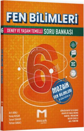 6. Sınıf Fen Bilimleri Soru Bankası - Komisyon kitap kapağı
