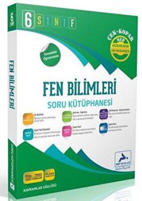 6. Sınıf Fen Bilimleri Soru Kütüphanesi - Kolektif kitap kapağı