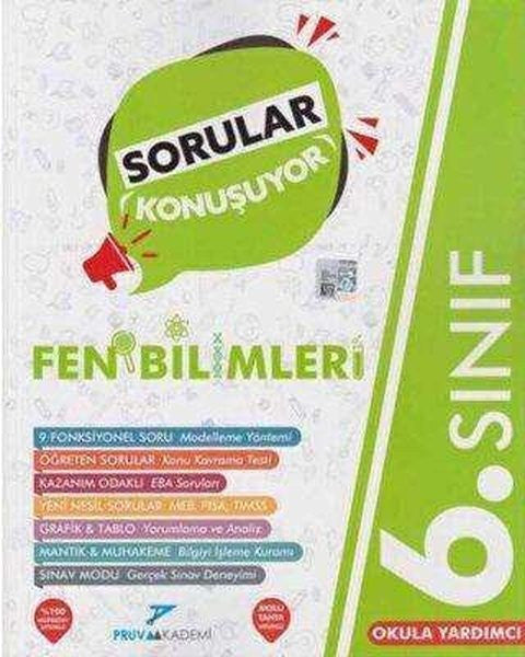6. Sınıf Fen Bilimleri Sorular Konuşuyor - Kolektif kitap kapağı