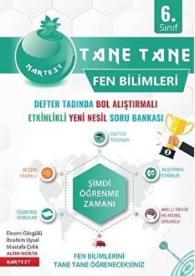 6. Sınıf Fen Bilimleri Yeşil Defter Tadında Tane Tane - Kolektif kitap kapağı