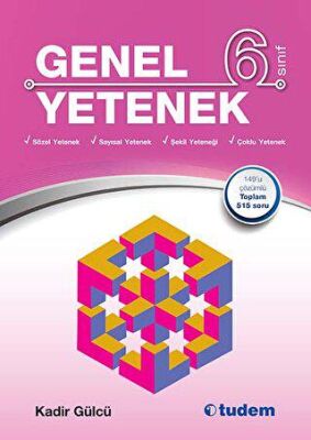6. Sınıf Genel Yetenek - Kadir Gülcü kitap kapağı