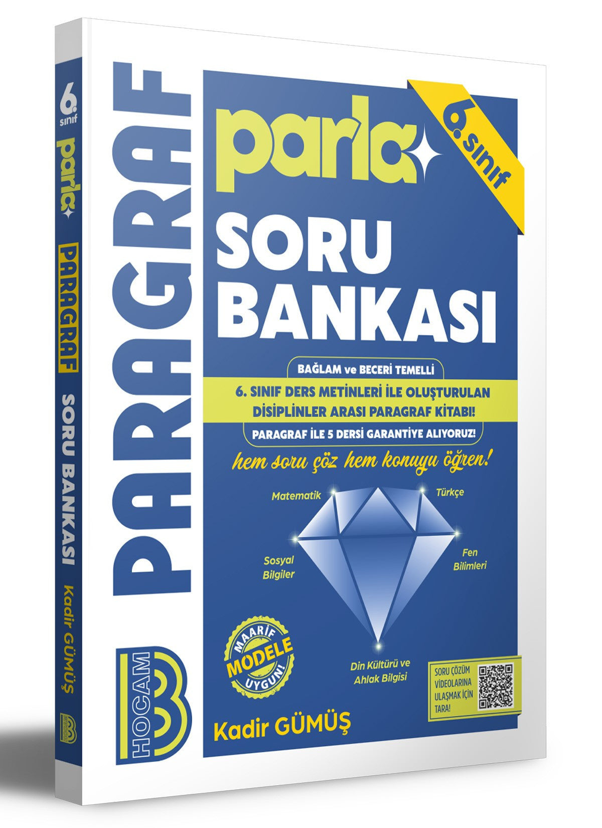 6. Sınıf Maarif Paragraf Soru Bankası Benim Hocam Yayınları kitap kapağı