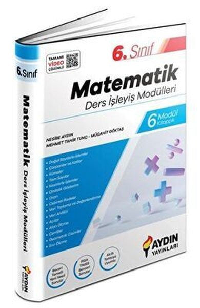 6. Sınıf Matematik Ders İşleyiş Modülleri - Kolektif kitap kapağı