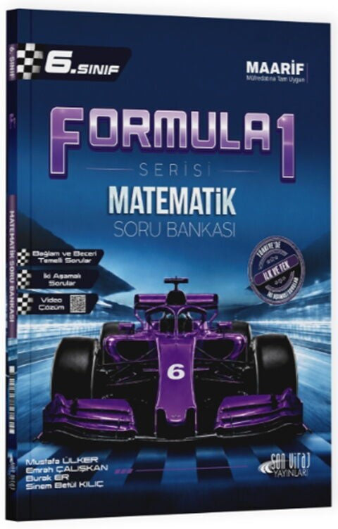 6. Sınıf Matematik Formula 1 Soru Bankası Son Viraj Yayınları kitap kapağı