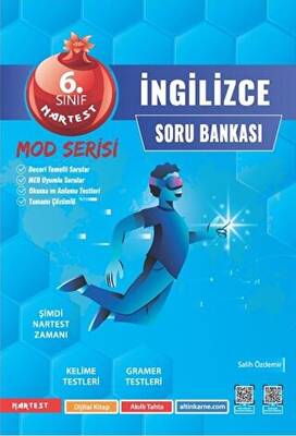 6. Sınıf Mod İngilizce Soru Bankası - Salih Özdemir kitap kapağı