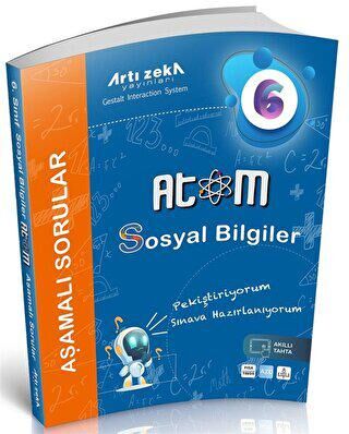 Artı Zeka Yayınları 6. Sınıf Sosyal Bilgiler Aşamalı Soru Bankası 0922 - Kolektif kitap kapağı
