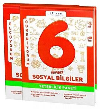 6. Sınıf Sosyal Bilgiler Depar Yeterlilik Paketi - Kolektif kitap kapağı