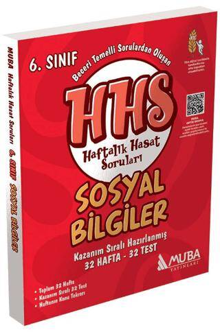 6. Sınıf Sosyal Bilgiler Haftalık Hasat Soruları HHS - Kolektif kitap kapağı