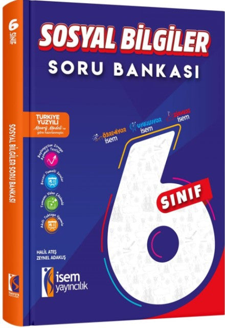 6. Sınıf Sosyal Bilgiler Soru Bankası 2026 kitap kapağı