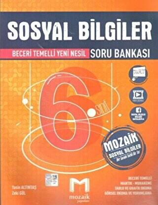 6. Sınıf Sosyal Bilgiler Soru Bankası - Kolektif kitap kapağı