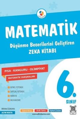 6. Sınıf Altın Beyin Matematik Soru Bankası - Komisyon kitap kapağı