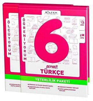 6. Sınıf Türkçe Depar Yeterlilik Paketi - Kolektif kitap kapağı
