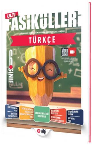 6. Sınıf Türkçe Ulti Fasikülleri - Kolektif kitap kapağı