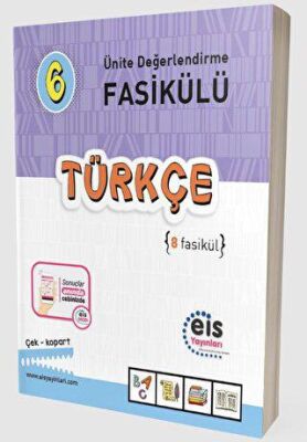 6. Sınıf Ünite Değerlendirme Fasikülü 1-8 Türkçe - Kolektif kitap kapağı