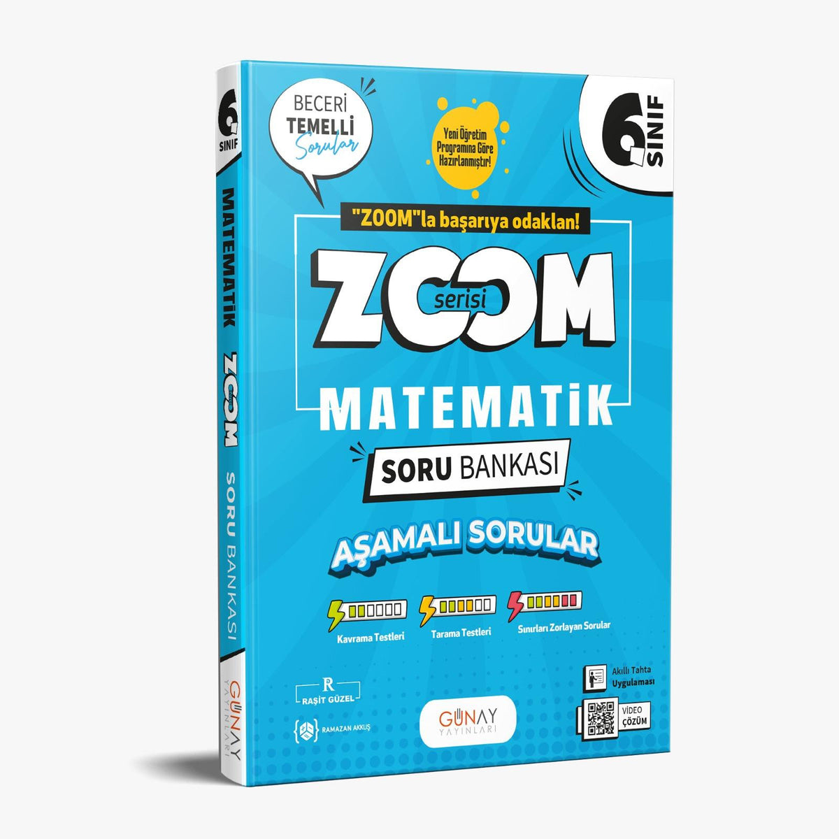 6. Sınıf ZOOM Matematik Soru Bankası 2026 kitap kapağı