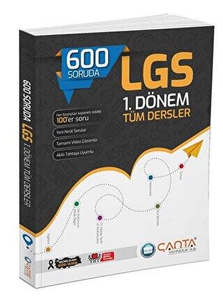600 Soruda LGS 1. Dönem Tüm Dersler - Kolektif kitap kapağı