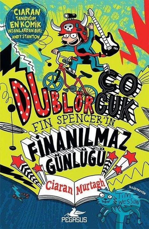 Dublör Çocuk: Fin Spencer'in Finanılmaz Günlüğü-1 | Pegasus (İnce Kapak)