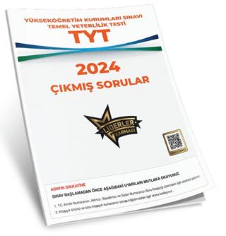 Liderler Karması TYT Çıkmış Sorular 2024 | Liderler Karması Yayınları (Ciltsiz)  - Resim 1