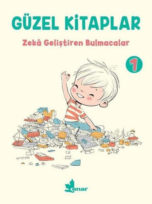 Güzel Kitaplar 1 - Zeka Geliştiren Bulmacalar | Çınar Yayınları (İnce Kapak)