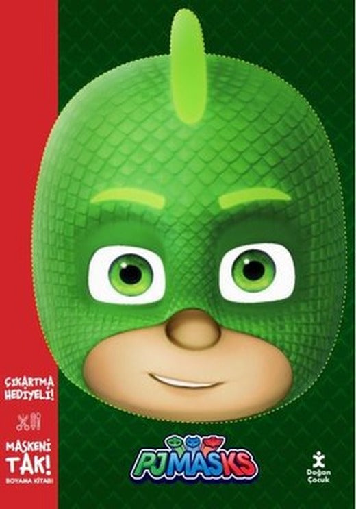 Maskeni Tak - Pjmasks Kertenkele - Çocuk Boyama Kitabı | Doğan Çocuk