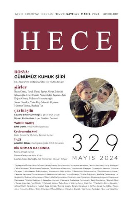 Hece Dergisi - Sayı: 329 Mayıs 2024 | Hece Dergisi (Ciltsiz)