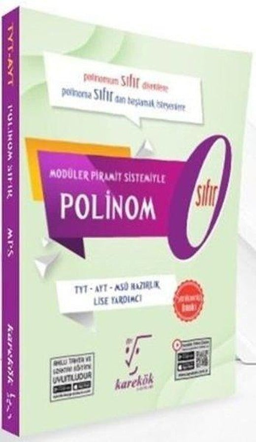 Polinom Sıfır | Karekök Eğitim Yayın (İnce Kapak)