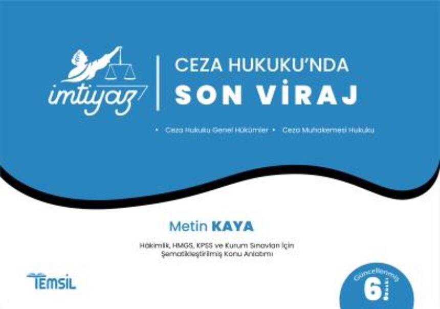 Ceza Hukukunda Son Viraj | Temsil Kitap (Ciltsiz)