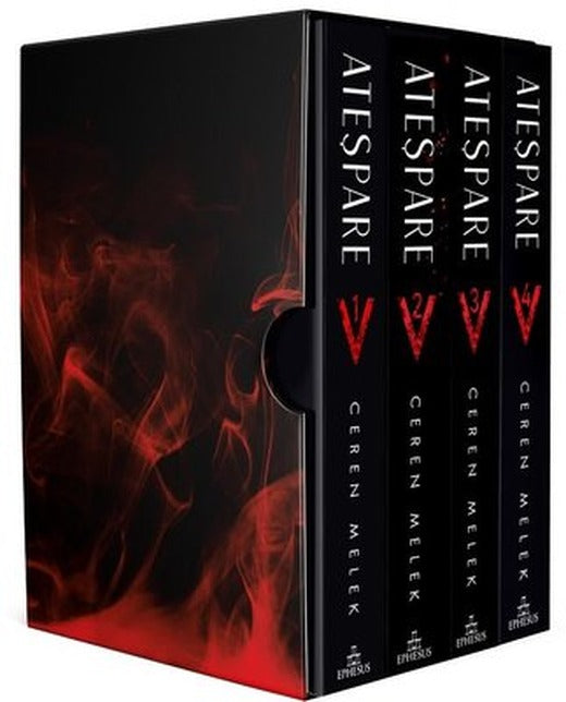 Ateşpare Seti - 4 Kitap Takım - Kutulu | Ephesus Yayınları (İnce Kapak)