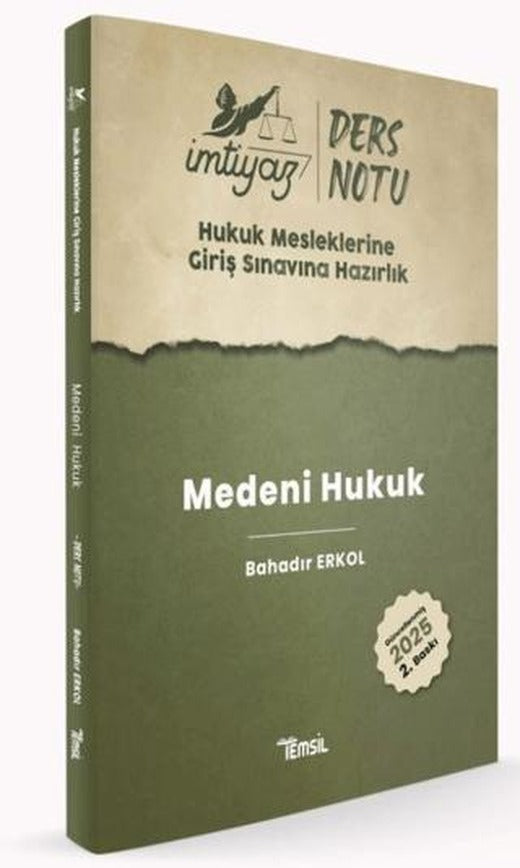 İmtiyaz HMGS Ders Notları Medeni Hukuk | Temsil Kitap (Ciltsiz)