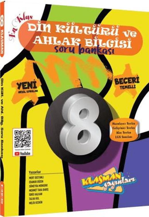 8. Sınıf Din Kültürü ve Ahlak Bilgisi Soru Bankası