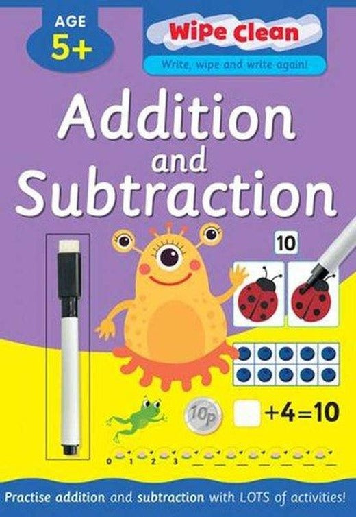 Wipe Clean Book Addition | Alligator Products Limited (İnce Kapak)