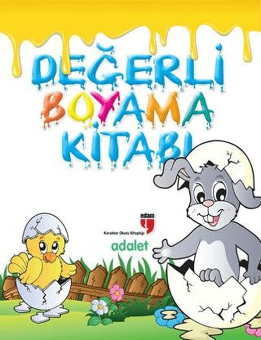 Değerli Boyama Kitabı - Adalet