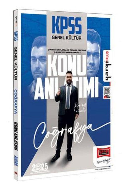 2025 KPSS Genel Kültür Coğrafya Konu Anlatımı | Yargı Yayınevi (Ciltsiz)