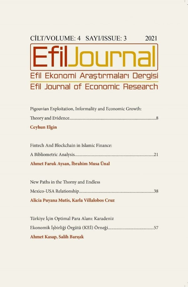 Efil Ekonomi Araştırmaları Dergisi Cilt: 4 Sayı: 3 | Efil Journal Dergisi (Ciltsiz)