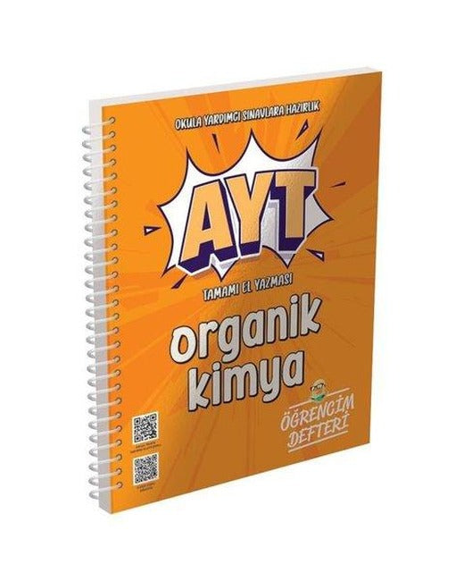 3034 AYT Organik Kimya Öğrencim Defteri | Murat Yayınları (İnce Kapak)