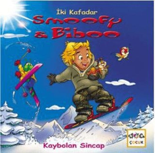İki Kafadar Smoofy ve Biboo - Kaybolan Sincap | Nar Çocuk (Ciltsiz)