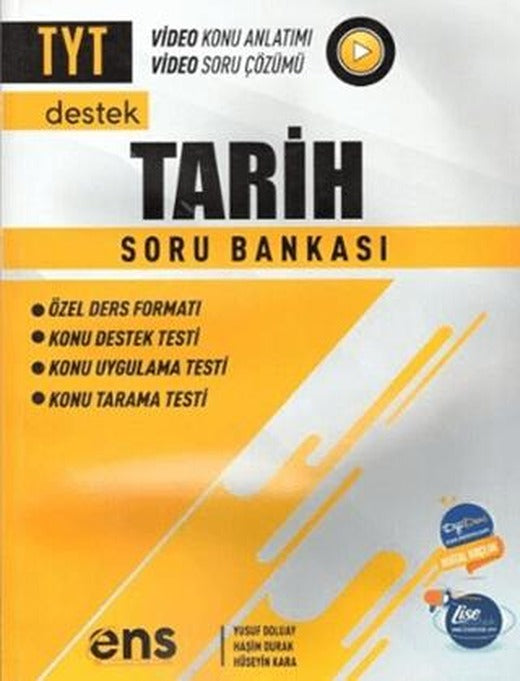 TYT Tarih Soru Bankası | ENS Yayınları (Ciltsiz)
