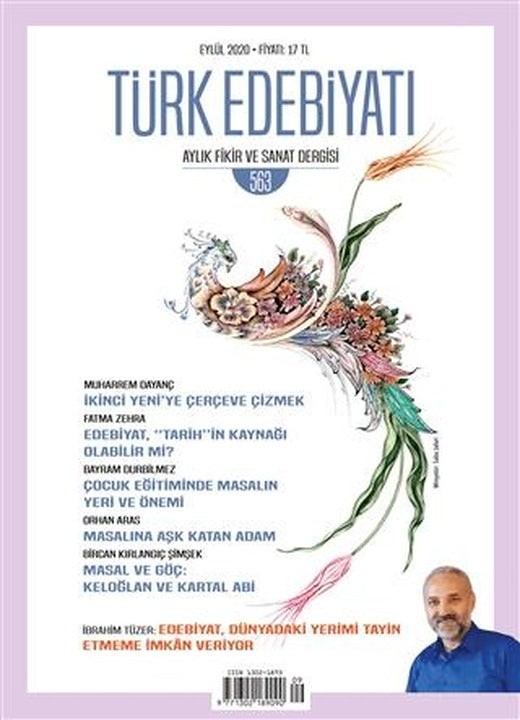 Türk Edebiyatı Dergisi Sayı: 563 Eylül 2020 | Türk Edebiyatı Dergisi (Ciltsiz)