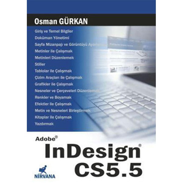 Adobe Indesign CS5.5 | Nirvana Yayınları (İnce Kapak)