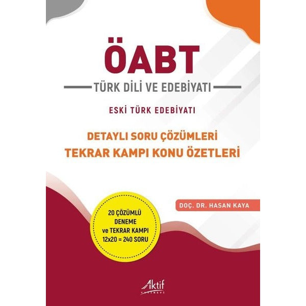ÖABT Türk Dili ve Edebiyatı Detaylı Soru Çözümleri Tekrar Kampı Konu Özetleri