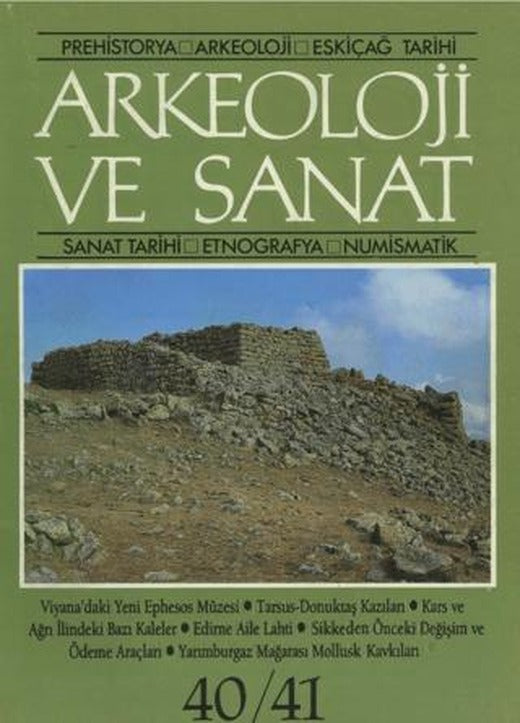 Arkeoloji ve Sanat Dergisi Sayı 40 - 41 | Arkeoloji ve Sanat Dergisi (Ciltsiz)