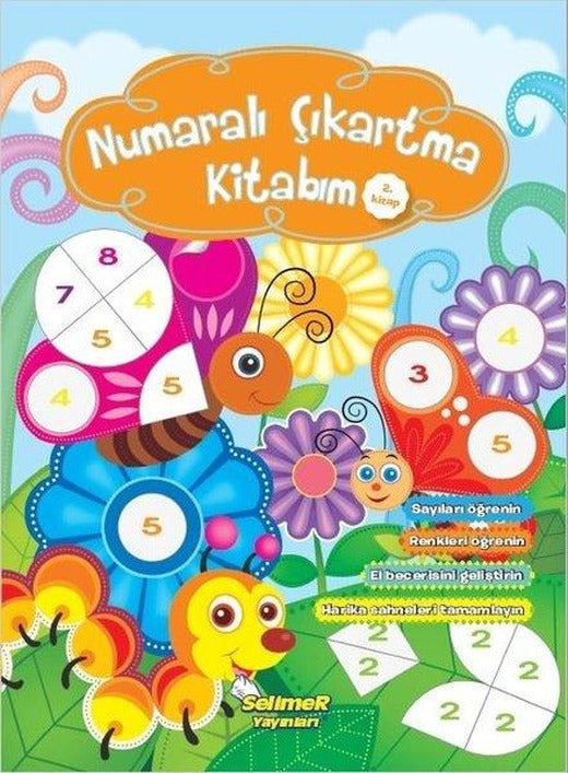 Numaralı Çıkartma Kitabım 2.Kitap | Selimer (İnce Kapak)