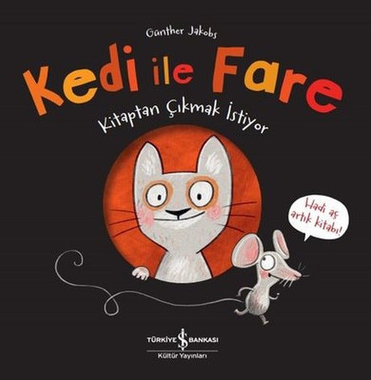 Kedi ile Fare Kitaptan Çıkmak İstiyor | İş Bankası Kültür Yayınları