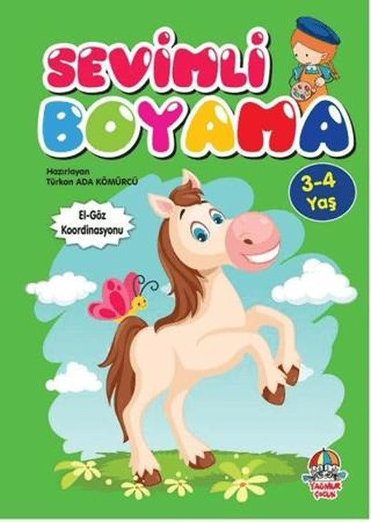 Sevimli Boyama (3-4 yaş)