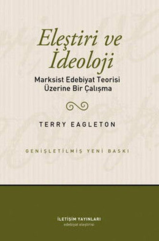 Eleştiri ve İdeoloji | İletişim Yayınları