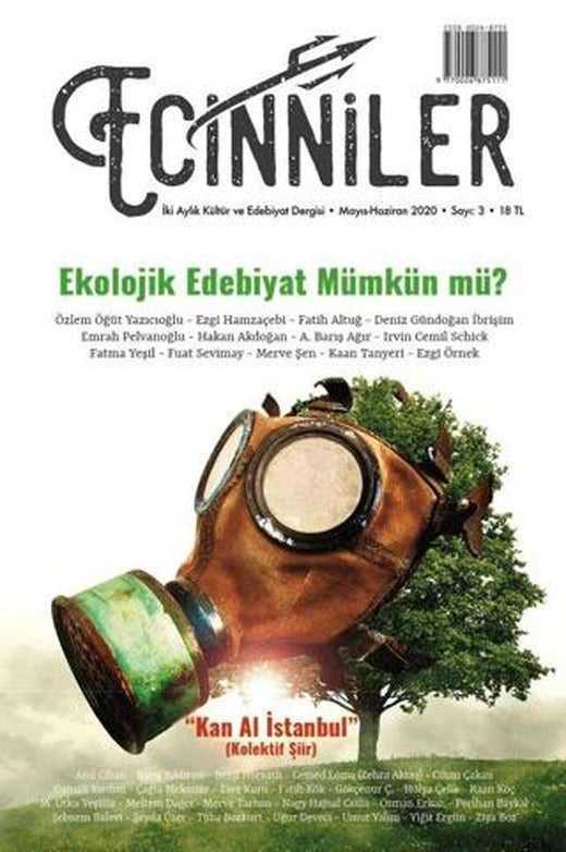 Ecinniler: İki Aylık Kültür ve Edebiyat Dergisi Sayı: 3 Ekolojik Edebiyat Mümkün mü? Mayıs - Haziran 2020 | Sardes Yayınları (Ciltsiz)