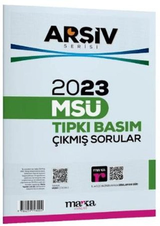 2023 MSÜ Çıkmış Sorular Tamamı Video Çözümlü